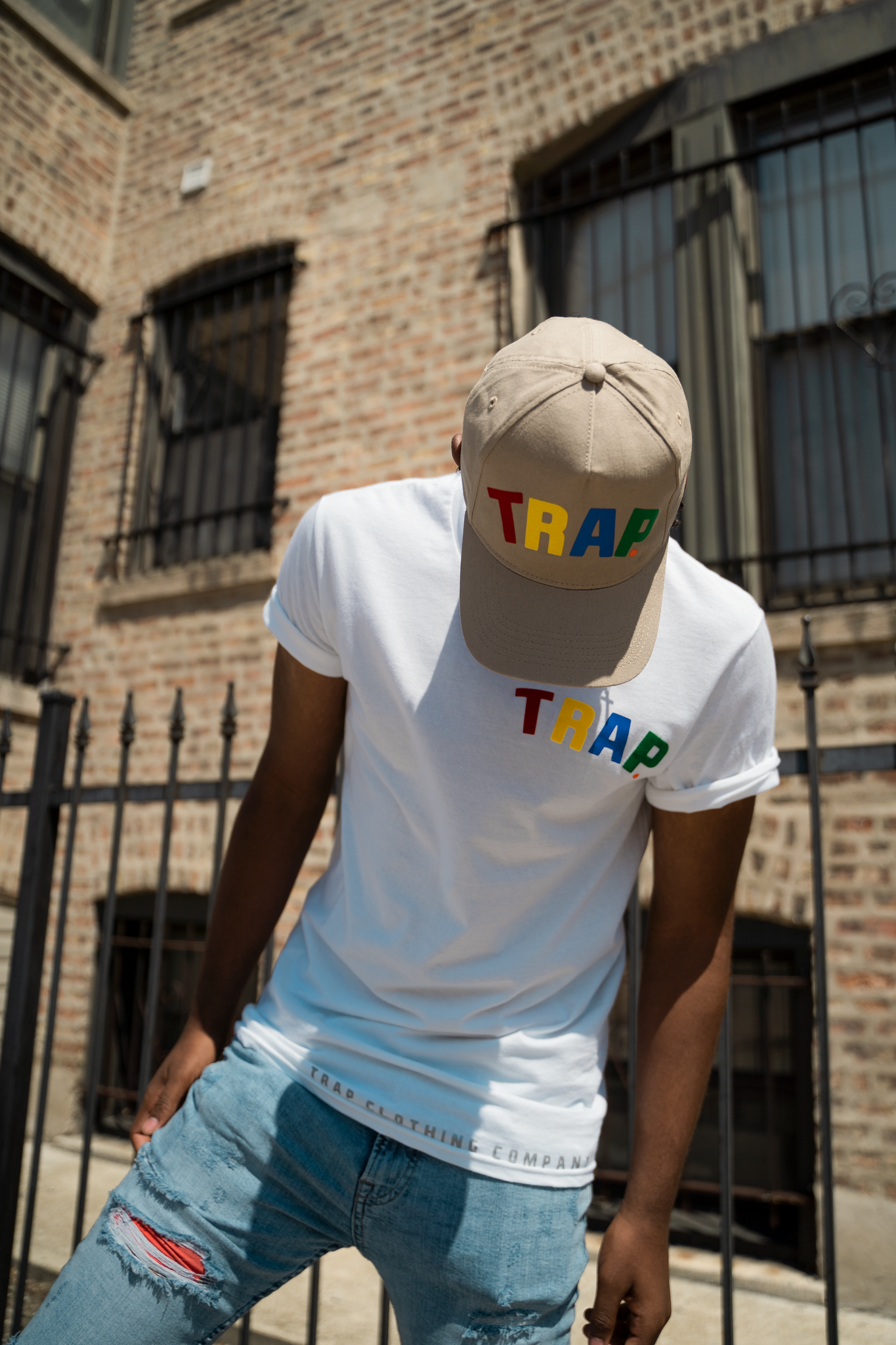 TRAP MAGNET TEE | WHITE